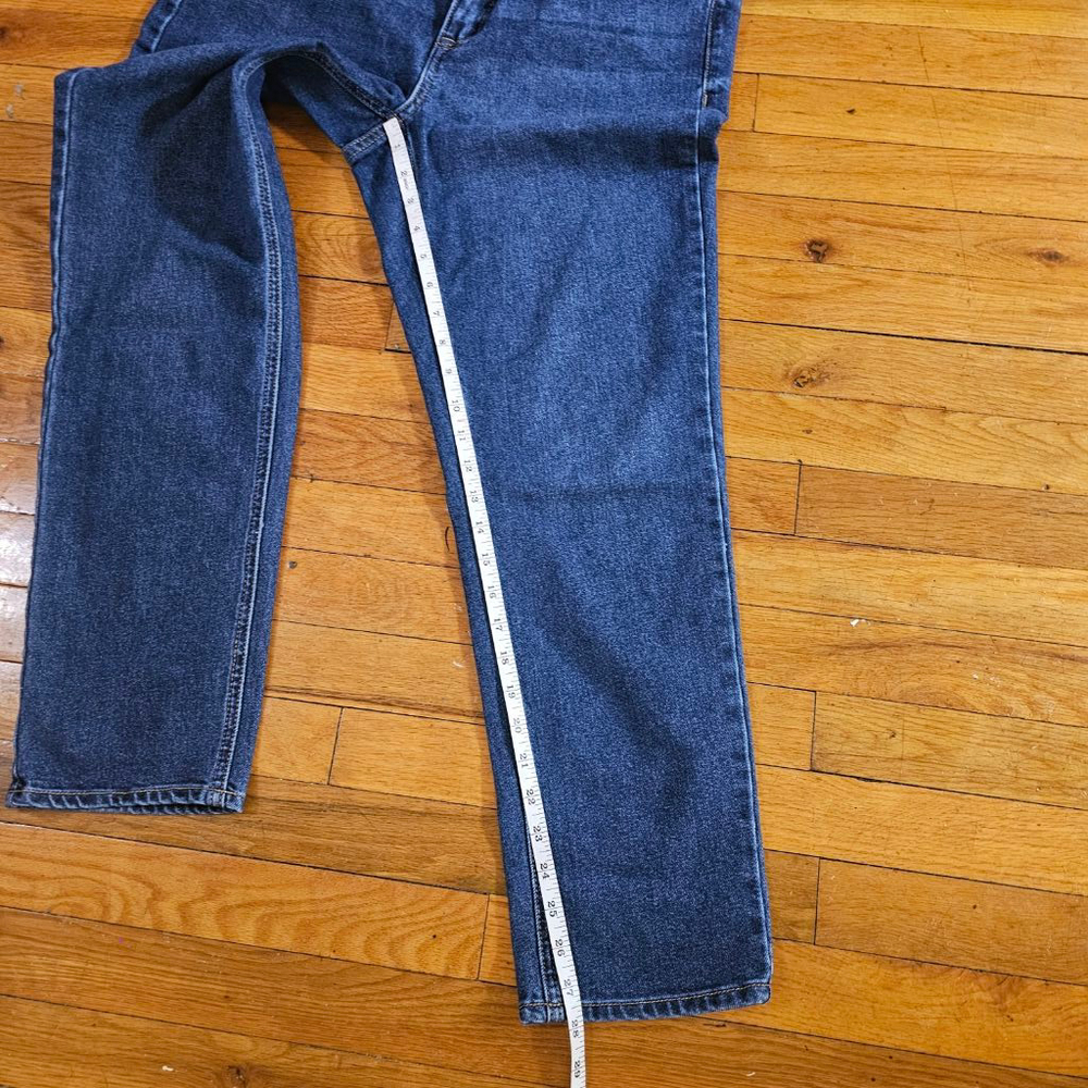 Seven7 Women Slim Straight Jeans Blue Size 10 - Picture 3 of 10